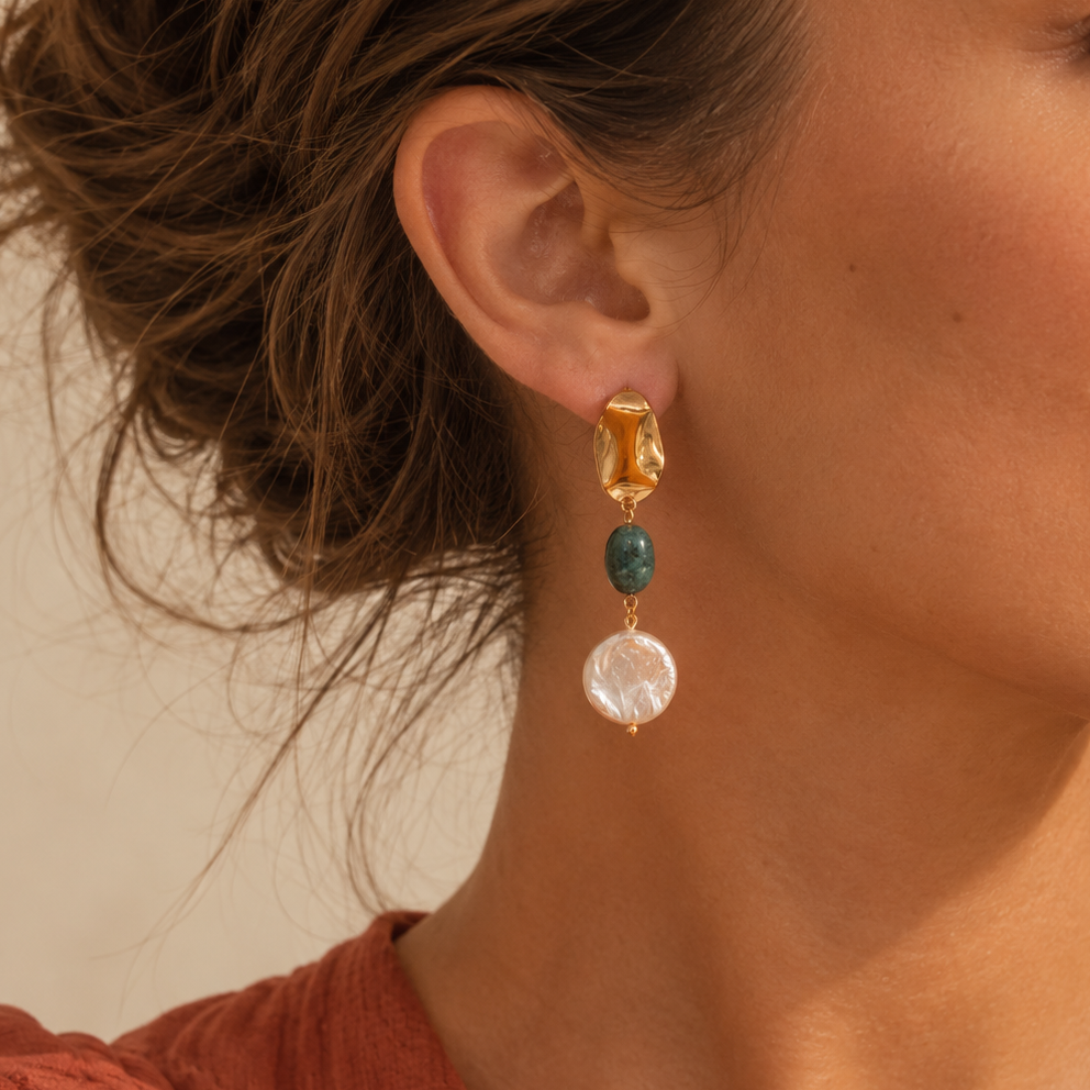 Boucles Lagon Nacré
