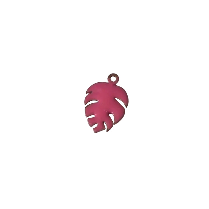 Feuille Tropicale Rose