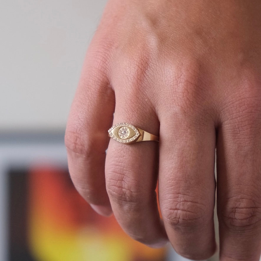 Bague Oeil Oval