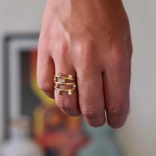 Bague Éclats de Lune