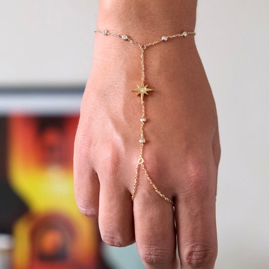 Hand Chain Éclat d'Étoile