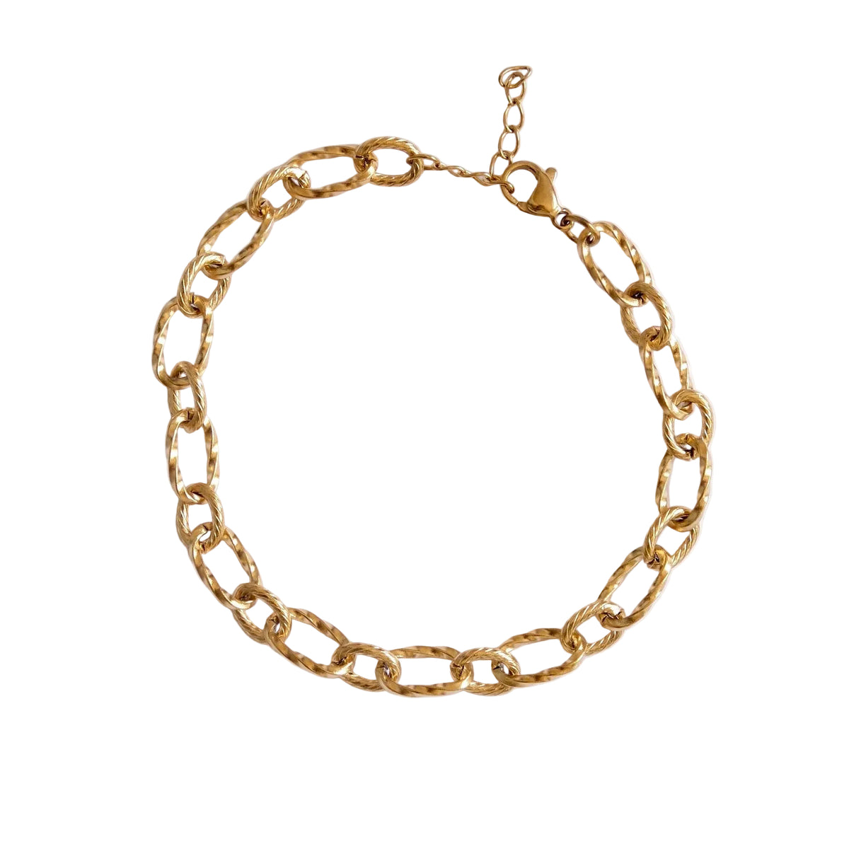 Bracelet Maille Ondulée