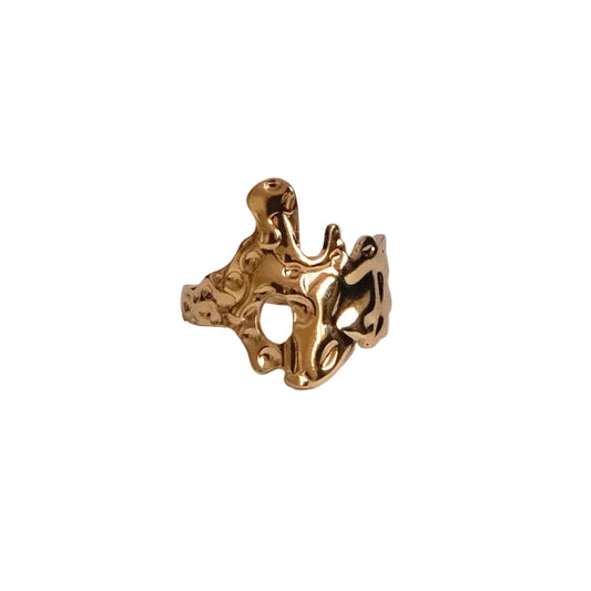 Bague Corail Fondu