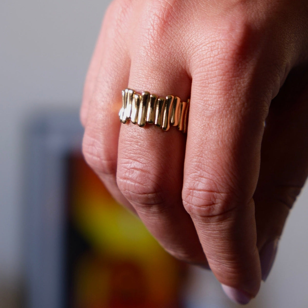 Bague Ecorce