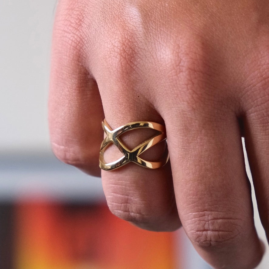 Bague Infini Croisé