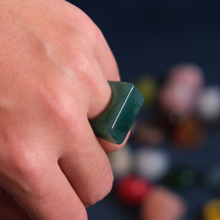 Bague Résine Flat