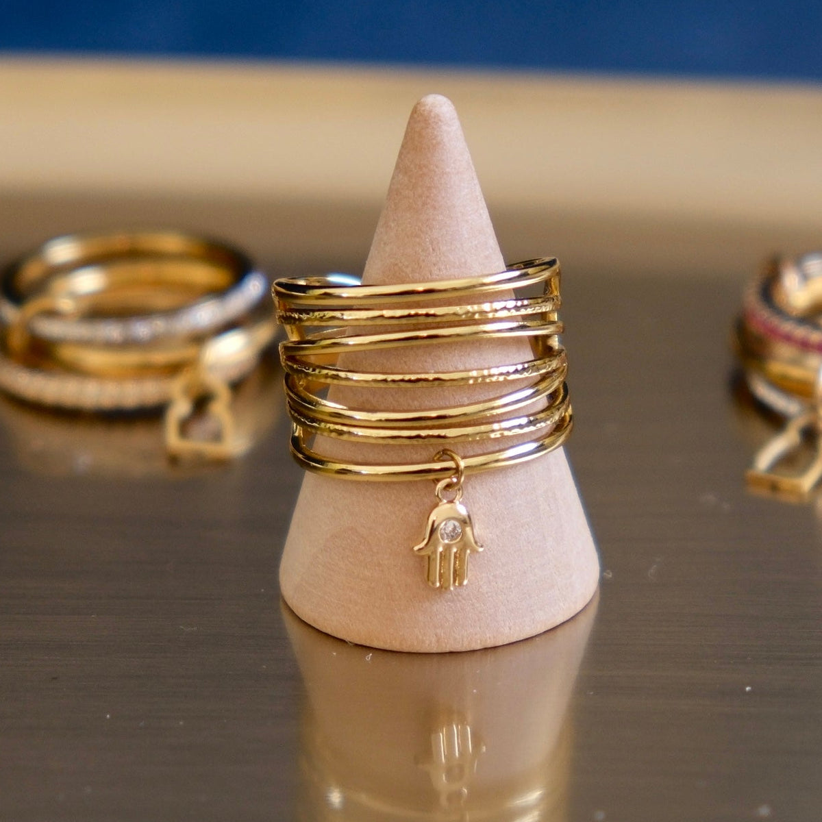 Bague Cascade Précieuse