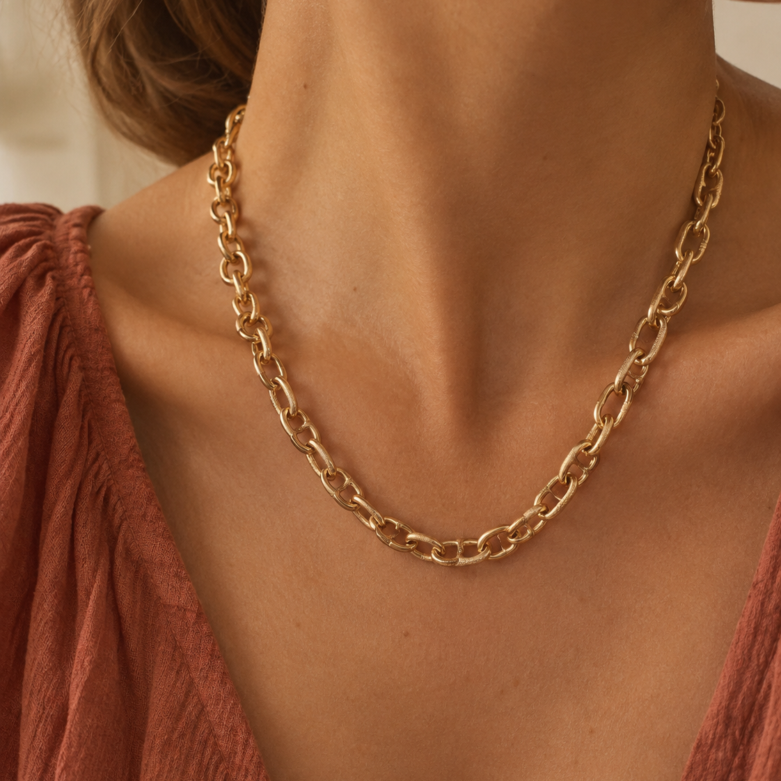 Collier Maille Solaire