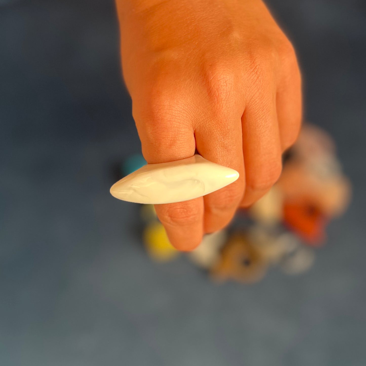 Bague Résine Long Shot
