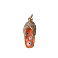Babouche d'automne - Corail