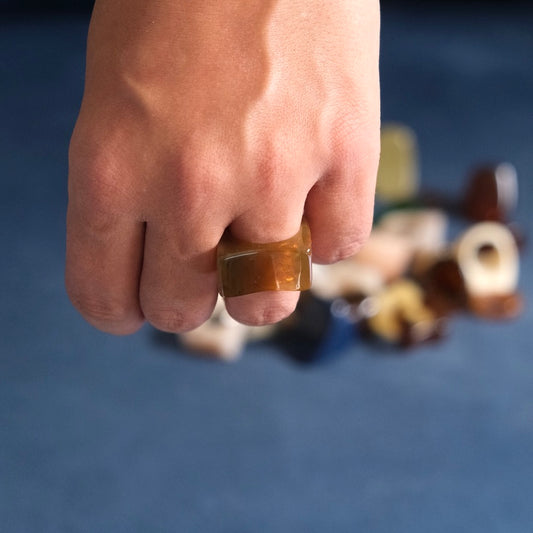 Bague Résine Curve
