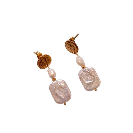 Boucles Lune Nacrée