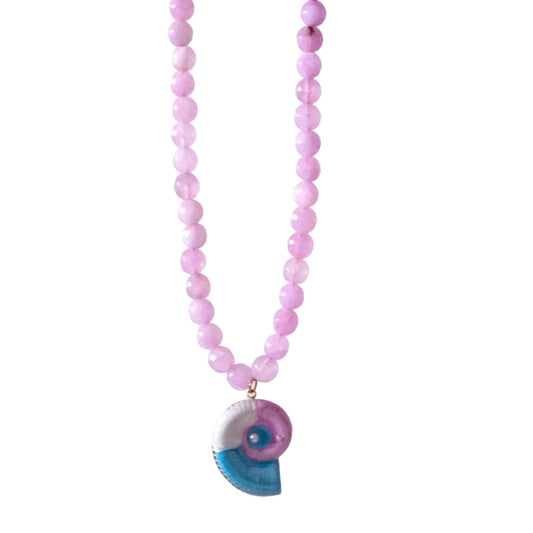 Collier Spirale Marine