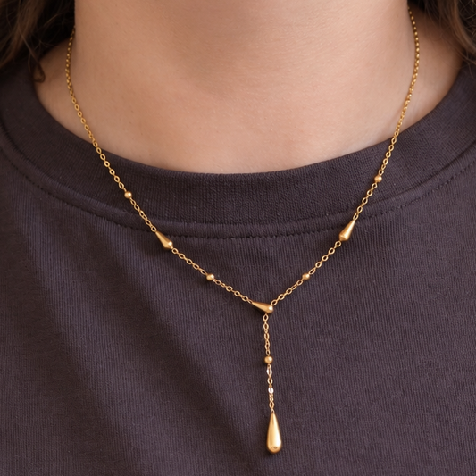 Collier Pluie Dorée